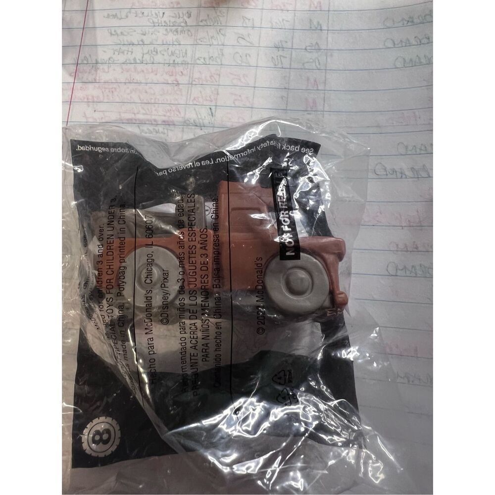 Cars Mater McDonalds Toy